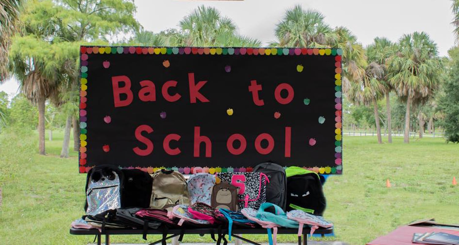 Back to School Event