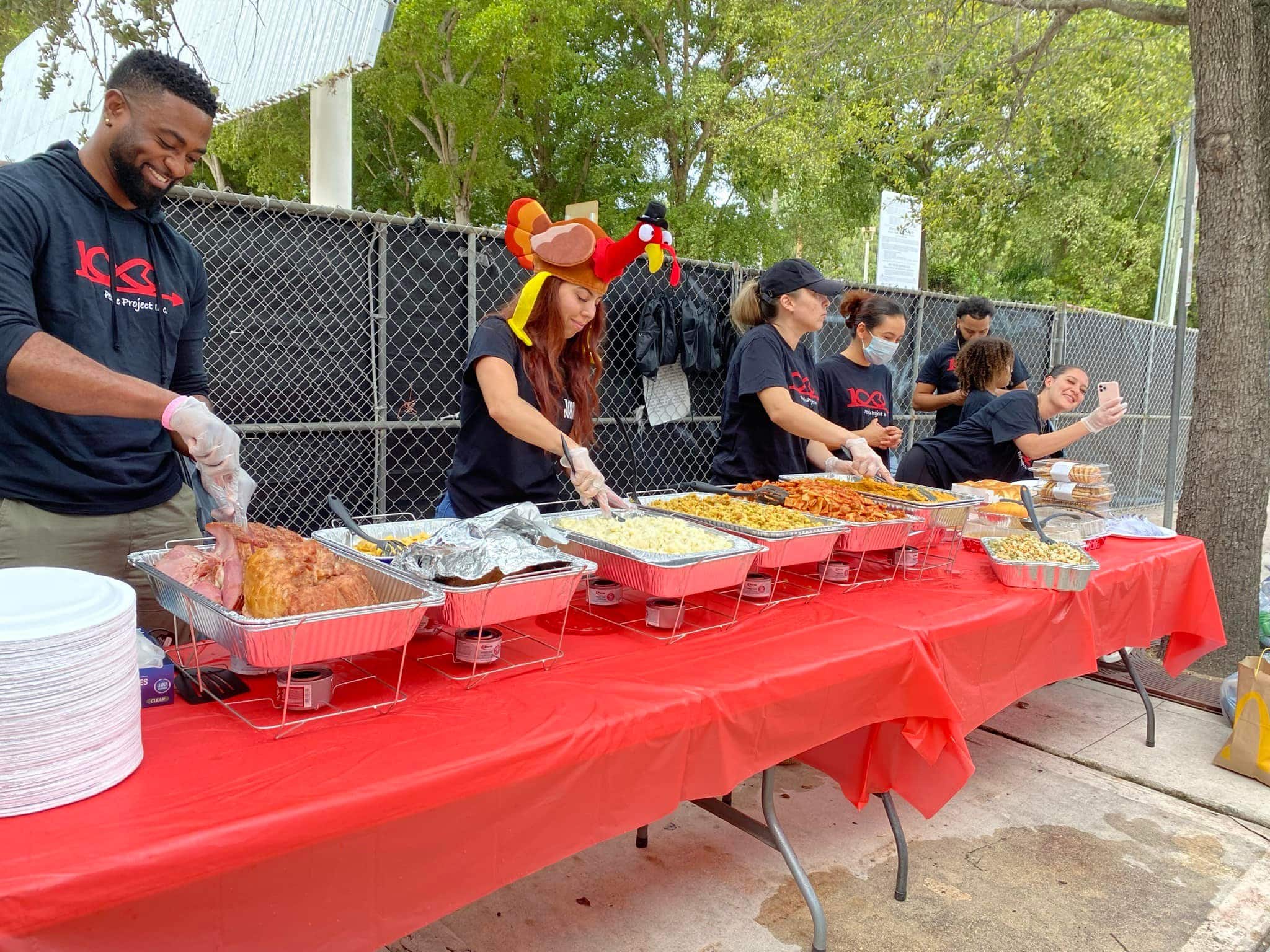 Feeding the Homeless for Thanksgiving 2021